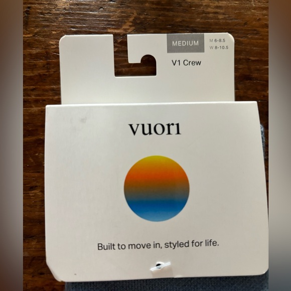 Vuori Crew Socks Unisex Medium - Picture 5 of 5